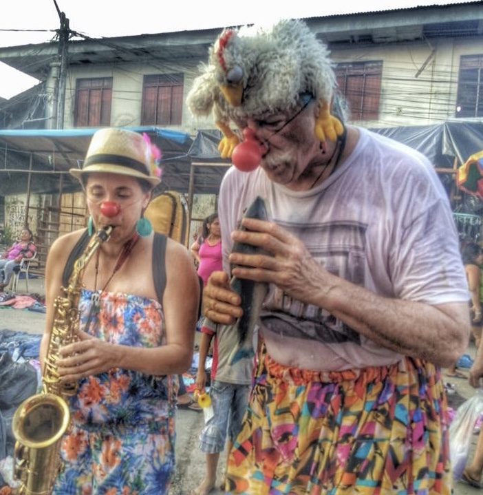 Carolina with Patch Adams