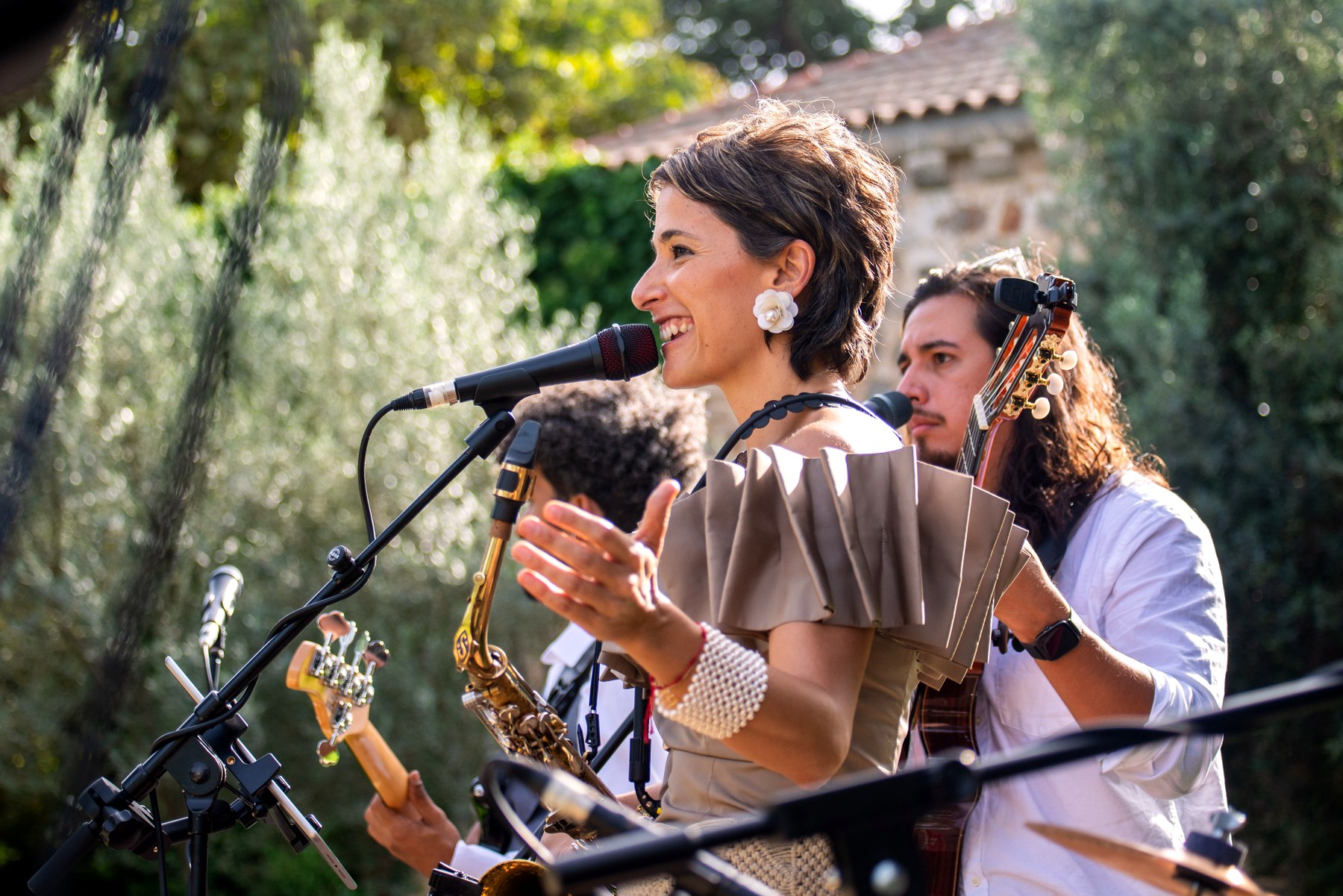 Carolina Araoz singing